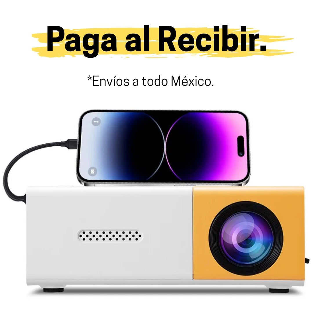 Mini Proyector HD 1080p - Ultra Compacto