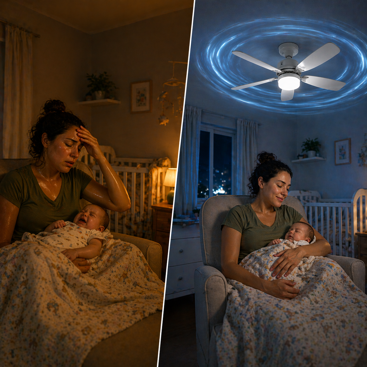2x1 VENTILADOR DE TECHO CON LÁMPARA LED: Intensidad Ajustable, Control Remoto - ¡Instala en segundos! (NUEVO)