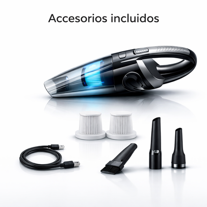 Aspiradora Recargable -POWER® PRO- Auto y Casa.
